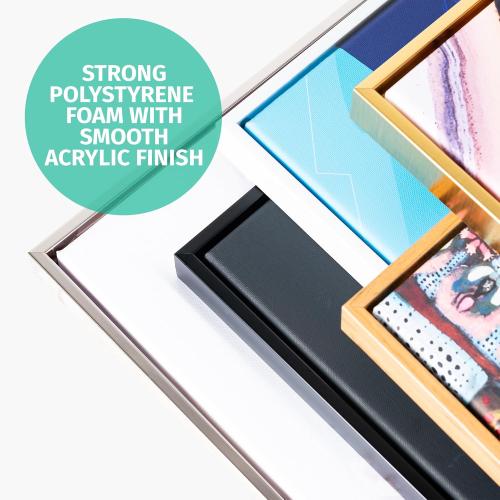 Pixy Canvas Floater Frame 16x20 for 3/4 (0.75) inch Deep Canvas Paintings/Canvas Prints/Wood Canvas Panels/Wall Art/Wall Decor/Home Decor/Artwork (Natural Oak, 16 x 20 inch, Portrait)