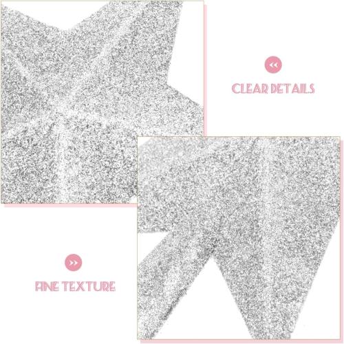 PRETYZOOM Christmas Tree Star Topper Holiday Decor Friendly Premium Plastic Star Ornament for Festive Xmas Party and Home Decoration