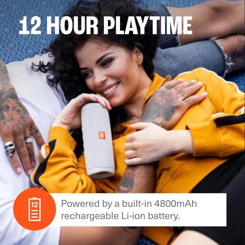 JBL FLIP 5, Waterproof Portable Bluetooth Speaker, Teal (charger not included)