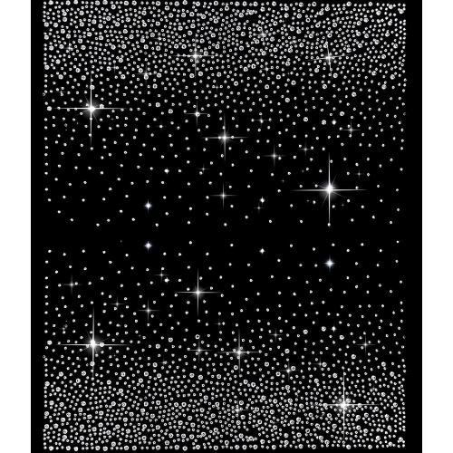 12 Sheets Iron on Rhinestone Sheets for Heat Press | Hotfix Rhinestone Transfers, Flat Round Crystal Decals, Glitter Gems Stickers, Iron on Patches for T-Shirts, Denim, Clothing, DIY Crafts