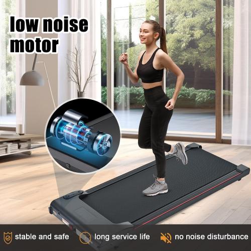 Walking Pad, Under Desk Treadmills for Home, 300 Lbs Capacity, 3 in 1 Portable Under Desk Treadmill for Home and Office with Remote Control, LED Display