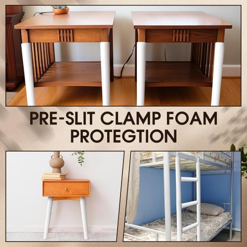 Pangda 3 Pack Pool Noodles Foam Noodles Swim Clamp Jumbo Hollow Foam Large Pre Slit Clamp Protection for Swimming Floating Craft Projects Padding Bumper