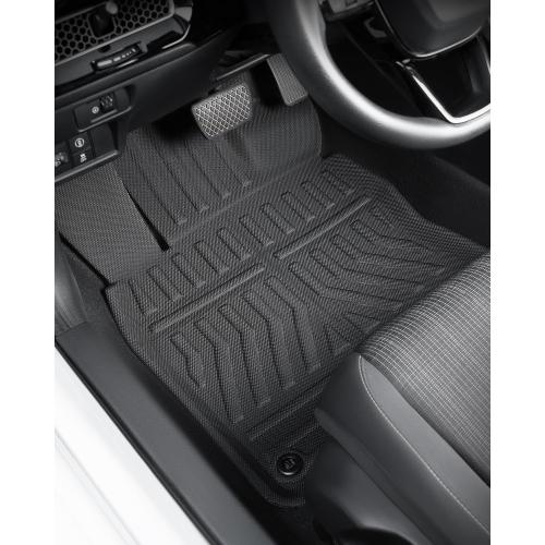Custom Fit 3 Pcs Floor Mats for Honda Civic 2022-2025 - All-Weather Rubber Mats & Liners, Heavy Duty Car Interior Protection for Civic, Weather-Resistant & Easy to Clean