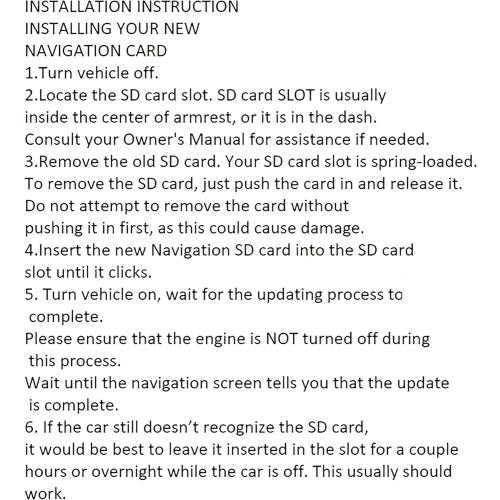 2025 Navigation sd Card Update 86271-0E077 Fits Only Toyota 4Runner, Camry, Corolla, Highlander, Prius, Tacoma, Tundra, Rav4 & More, GPS Map, Mi ro sd Card Update for USA & Canada
