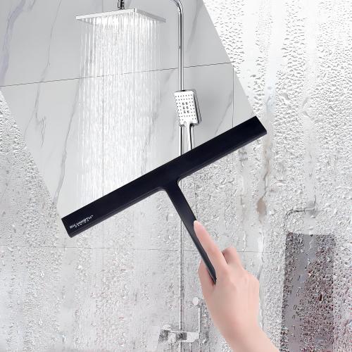 Silicone Rubber Blade & Hook Shower Window Squeegee 11 in Width Silicone Car Squeegee Bathroom Squeegee for Shower Squeegee for Shower Doors Car Window