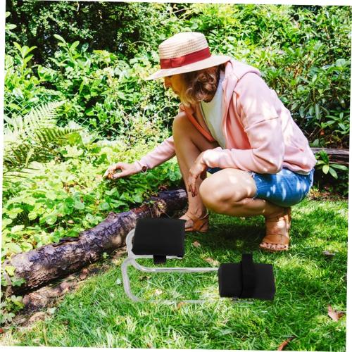 YARNOW Portable Garden Kneeler and Seat Wearable Kneeling Device Foam Pad Lightweight Gardening Stool for Outdoor Tasks for Gardeners and Camping