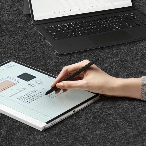 Large Felt Desk Mat,39.4''x19.69'' Non-Slip Desk Mat,Desk Pad Protector for Keyboard, Computer,Desk Accessories for Home and Office,100x50CM Full Desk Mouse pad (Dark Grey)