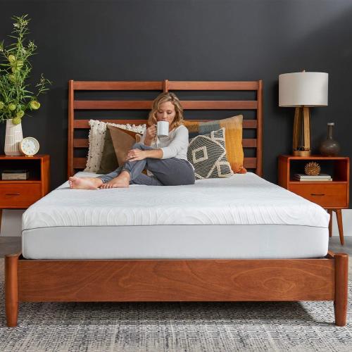 Tempur-Pedic TEMPUR-Protect Waterproof Mattress Protector, Queen, White
