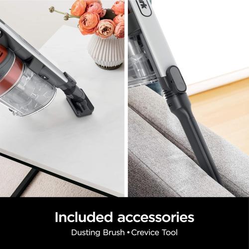 Shark Pet Pro Cordless Stick Vacuum with MultiFLEX, HEPA Filter, Lightweight, Powerful Suction, 40min Runtime, Removable Hand Vacuum, Includes Crevice Tool & Dusting Brush, UZ351H
