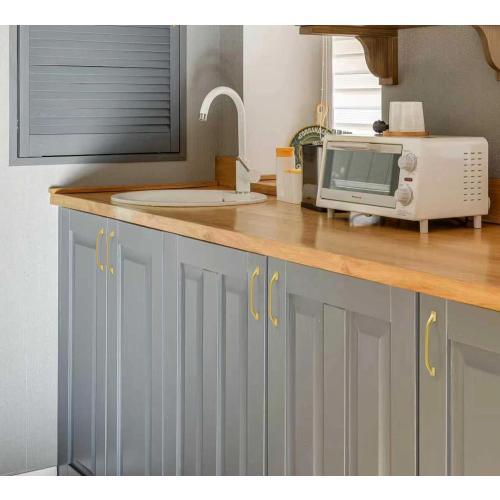 10 Pack Brushed Gold Cabinet Pulls 3-3/4 Inch Gold Cabinet Handles Gold Hardware for Kitchen Cabinets 8222 Drawers Bedroom Dresser Bathroom Vanity Cupboard