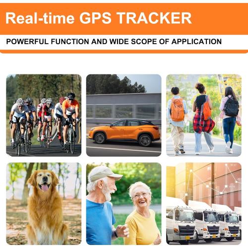 Mini Car GPS Tracker for Vehicles,Portable Real Time Magnetic GPS Tracking Device,No Subscription Required/No Monthly Fee Full Global Coverage Location Tracker for Kids,Dogs,Trucks