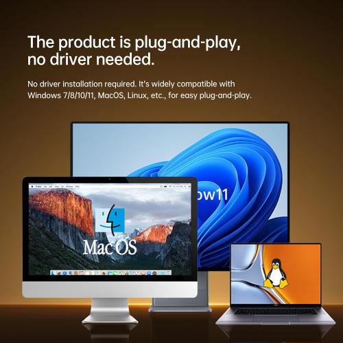 Printer Cable Splitter 2 in 1 Out, USB 2.0 Sharing Switch for Two Computers to One USB Device, 3.5m/11.5ft USB A to B Data Cable for Printer, Scanner, Keyboard, Mouse, Plug and Play