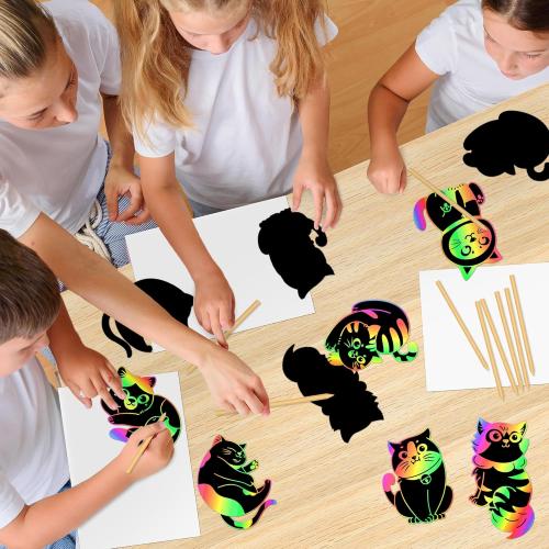 Cat Party Favors for Kids - Cat Themed Birthday Party Supplies Cat Toys Goodie Bag Stuffers Fillers
