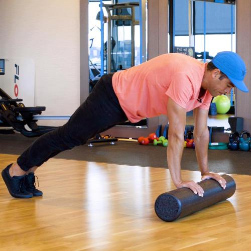 OPTP AXIS Firm Foam Roller, High Density Foam Roller for Physical Therapy, Yoga, Pilates, Fitness Exercise and Sports Training (Black, 36 X 6 Round)