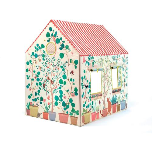 DJECO - Play Tent Play House - Easy Assemble Kids Playhouse - Playing Inside Tent - Quick Assembly for Instant Fun - Engaging Play Space - Encourages Imagination & Adventure