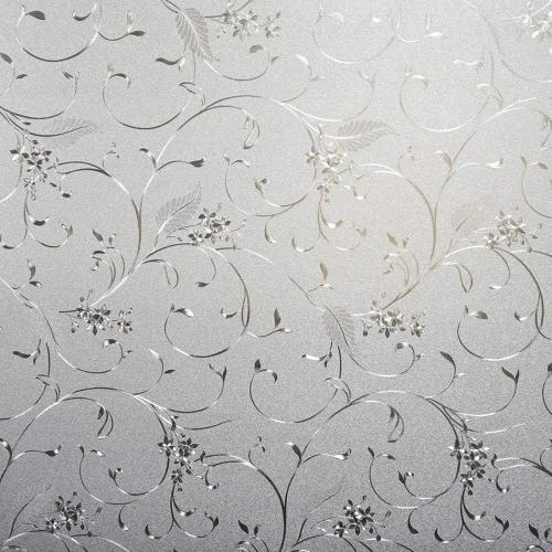 Size 29.5x78.7 Niviy Static Cling Non-Adhesive Window Film Frosted Glass Film Bathroom Door Glass Decoration Window Film Privacy Covering (29.5x 78.7)