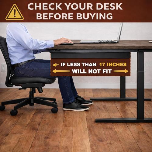 Large 23.6 Inch Under Desk Drawer Slide Out, Pencil Drawer, Undermount Desk Drawer, Under Counter Drawers, Attachable Desk Drawer, Drawer For Under Desk, Undermount Drawer, Under Desk Pull Out Drawer