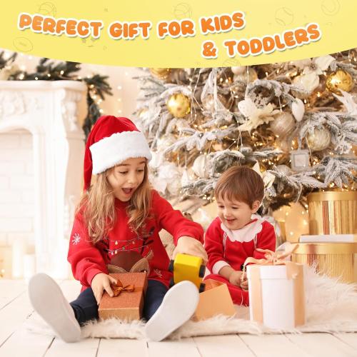 Balls for Toddlers Babies, Soft Baby Toys, 6 Pack 3.5 Foam Balls Kids Sports Set, Small Soccer Basketball Baseball Football Volleyball Tennis, Indoor Outdoor Toys Games Gifts for Boys Girls