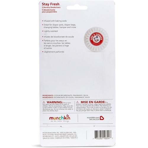 Munchkin® Arm and Hammer Nursery Fresheners, Assorted Scents of Lavender or Citrus, 5 Count