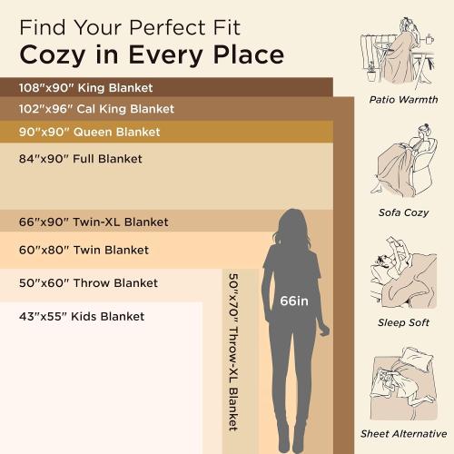 Bedsure GentleSoft Fleece King Size Blankets for Bed Grey - Soft Lightweight Plush Cozy Fuzzy Luxury Warm Spring Blanket Microfiber, Room Home Decor Gifts for Women and Men, 108x90 inches