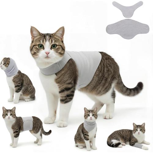 Dog & Cat Surgery Recovery Suit and Anxiety Wrap