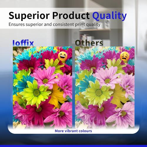 65XL Remanufactured Ink Cartridges Combo Pack Compatible with HP 65 XL Ink Cartridges Compatible with HP DeskJet 3755 3700 Series Printers (B CMY, 2 Packs)