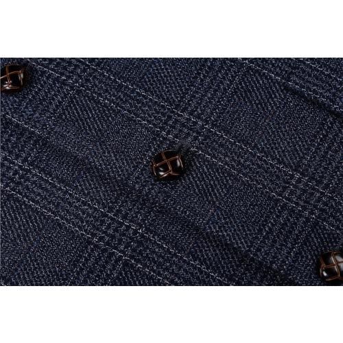 SevenBoy Mens Vintage Suit Vest Plaid Tweed Regular Fit Waistcoat Polka Dot