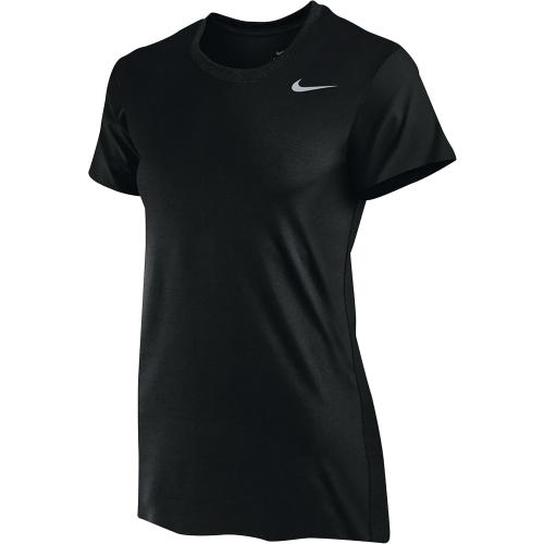 Size XXL Nike Women's Dri-Fit Legend Short Sleeve T-Shirt, Black/Cool Grey