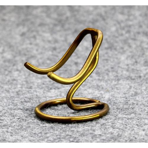 eSplanade Heart Shaped Urn Stand | Stand for Heart Keepsake Urns, Burial Urns, Memorial Keepsake Urns - Golden