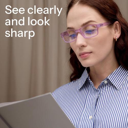 Gaoye Reading Glasses Blue Light Blocking, Spring Hinge Readers for Women Anti Glare Filter Lightweight Eyeglasses (5-Pack Mix Color 2, 2.75)