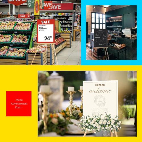 Wooden Tripod Easel Stand pine wood light weight easy assembly