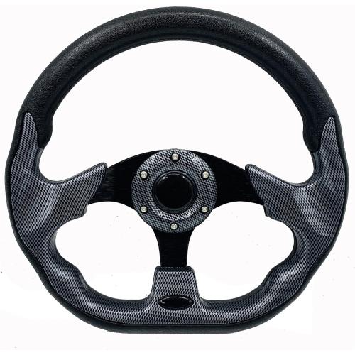 Universal Golf Cart Steering Wheel for EZGO RXV & TXT, Club Car DS and Club Car Precedent EZGO Yamaha Golf Car Accessories