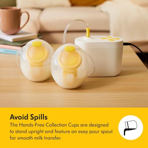 Medela Pump in Style Plug-in Breast Pump, Wearable in-Bra Collection Cups, Easy to Clean, Hospital Performance Breastpump
