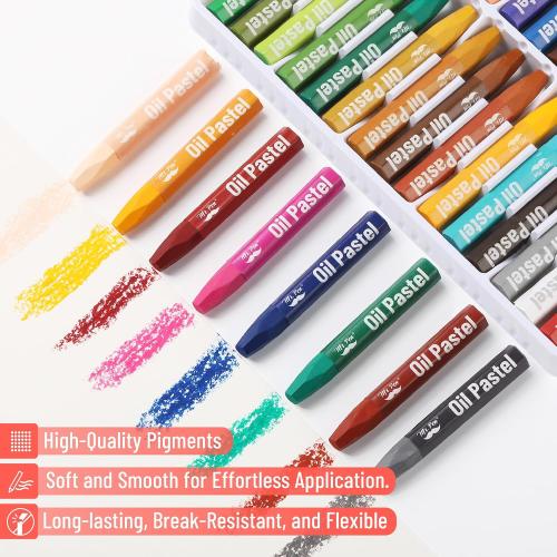Mr. Pen- Oil Pastels for Artists, 45 Pack, Assorted Colors