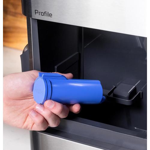 GE Profile Opal 2.0 Ultra Nugget Ice Maker with .75 Gallon Side Tank and Scale Inhibiting Filter, Scoop Included, 38 lbs in 24 Hours, Pellet Ice Machine with WiFi & Smart Connected, Stainless Steel NEEDS CLEANING