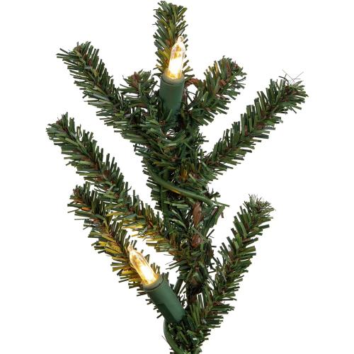 Vickerman 4' Mini Pine Artificial Christmas Tree, Warm White Italian LED Mini Lights, ( see the pictures)