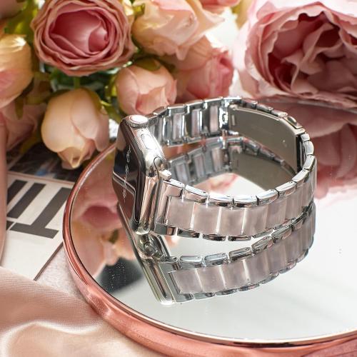 Compatible Apple Watch Band for Women, Stainless Steel- Fits Most Wrists