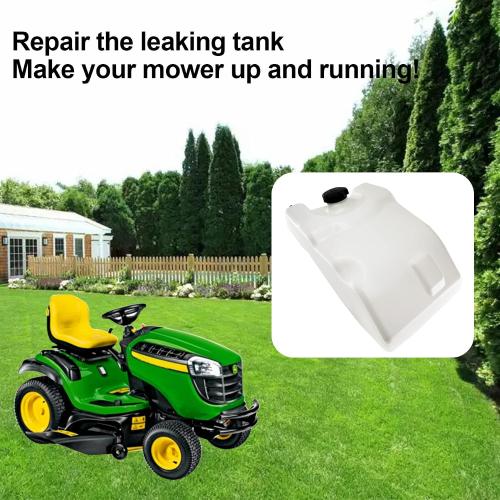 Fuel Gas Tank with Cap | Compatible with John Deere Scotts Sabre L100 L110 L120 L130 L105 L118 L111 L108 & More | Replace#: GY21876, GY21102, GY20894