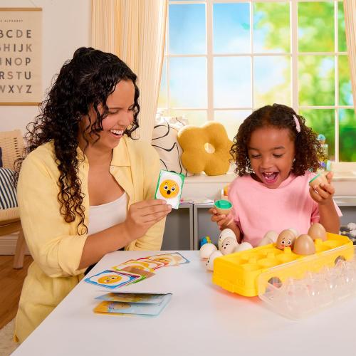 Battat Education – Matching Egg Toys for Toddlers – Color & Letter Recognition Sorting Game – Early Learning Educational Toys for 18  Months – Fun & Engaging Playtime