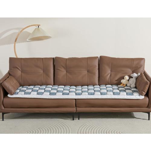 Couch Cushion Cover for dogs Sofa Cover Washable Pet Love Seat Couch Covers for Sofa Slipcovers Couch Protector Blanket for Dogs Sofa Cushion Covers for Pets Washable Pad Blue Grey 70x150cm/27.6x59in