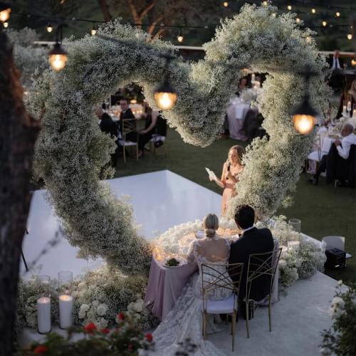6.7FT Heart Arch Stand for Proposal, Metal Balloon Arch Frame for Wedding Valentine's Day Engagement Birthday Party Baby Shower Decorations (Gold)
