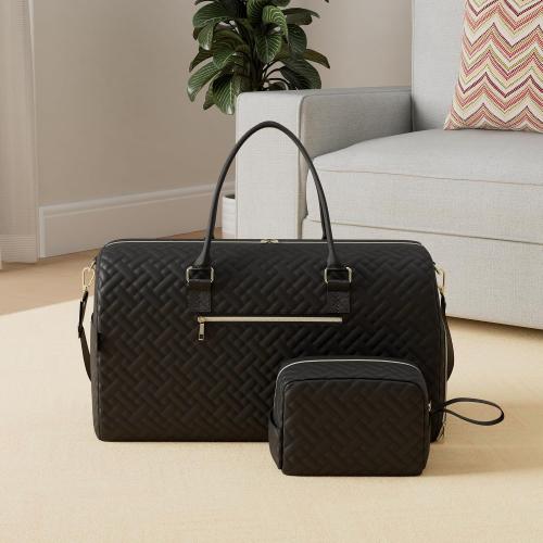 Duffle Bag for Travel, Weekender Bag with Shoe Compartment, Carry On Overnight Bag for Women with Toiletry Bag, Gym Bag with Wet Pocket, Hospital Bags for Labor and Delivery