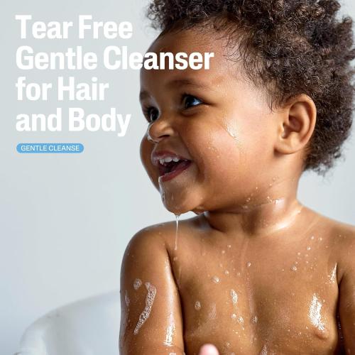 Cetaphil Baby Shampoo and Body Wash with Organic Calendula, Tear Free, Hypoallergenic, Ideal for Everyday Use, Dermatologist Tested, 7.8oz  ( set of 3 )