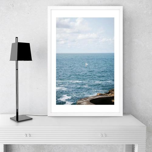 24x36 Large Picture Frame for Wall, Vertical or Horizontal Wall Hanging Large Poster Frame for Photo and Posters, Poster Frame 20x30 with Mat 24x36 Without Mat