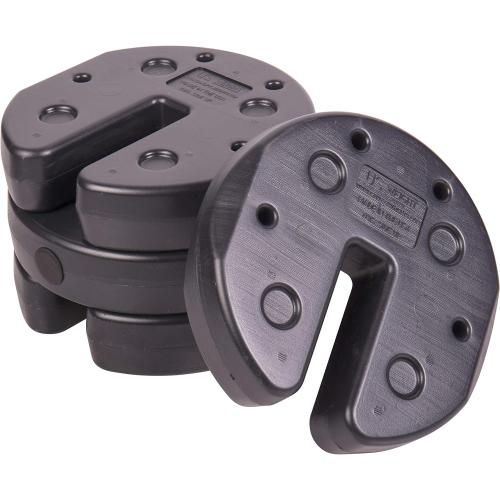 US Weight 30 Pound Canopy Weight Set of 4 with No-Pinch Design - Easy Installation and Removal to Secure Tents, Canopies, and Umbrellas at Outdoor Events