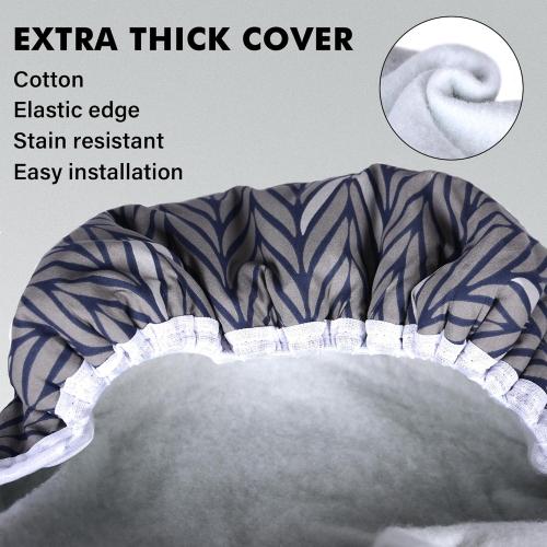 Size 47x16 Ironing Board Full Size, Metal Construction Iron Board with Extra Thick Heavy Duty Padded Cover, Stable Structure, Anti-Skid Feet (47x16)