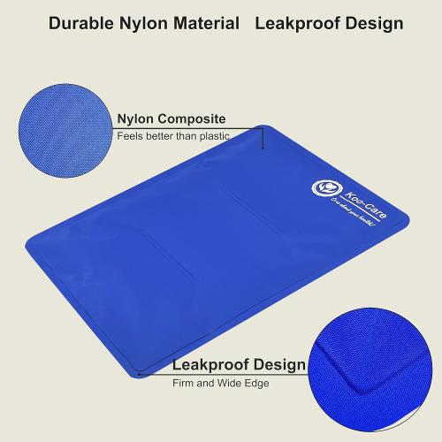 Koo-Care Large Flexible Gel Ice Pack for Injuries Reusable Hot Cold Compress - Fit for Shoulder Arm, Back, Hip, Knee, Shin, Foot Pain Relief, Swelling, Physical Therapy (L, 11 x 14) Pack of 2