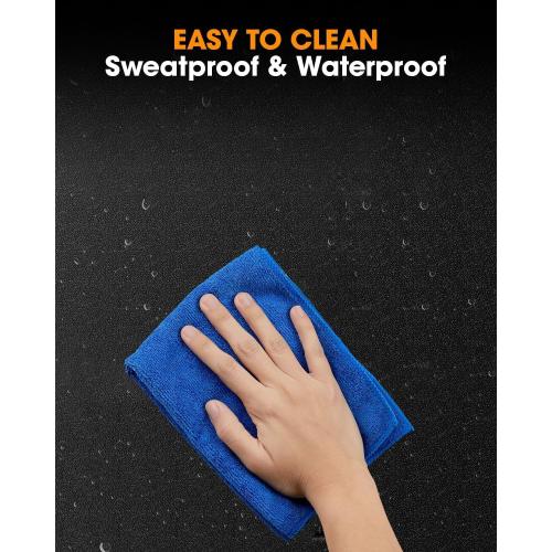 Walking Pad Mat for Carpet, Treamill Mat for Hardwood Floors, High Density, 1/4 Thickness, Folable, Floor Protection for Bike, Elliptical, Treadmill