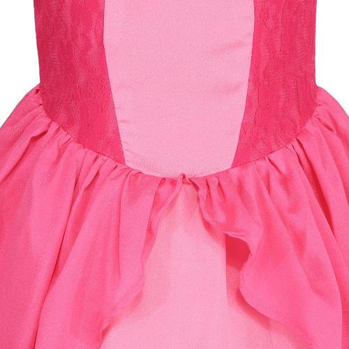 Pink Princess Costume for Girls Halloween Party Dress with Accessories 9-10. Years