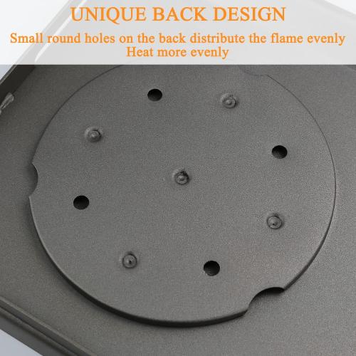 Uniflasy Flat Top Fry Griddle for Camp Chef 3 Burner Stove, Grill Griddle Top for Camp Chef Stove GB90D TB90LW TB90 TB90LWG TB90LWG15 SPG90B CCH3, 3 Burner StoveTop Accessories,16 x 38 Inch